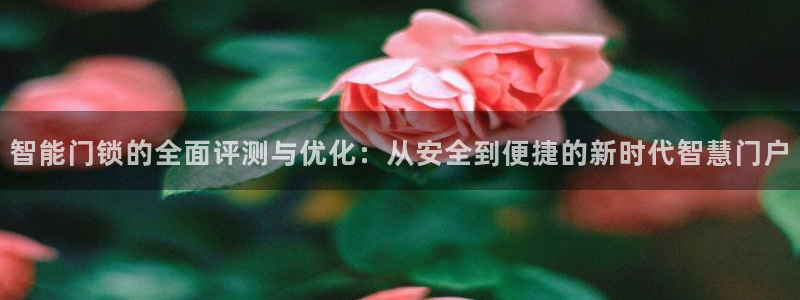 富联娱乐平台测速：智能门锁的全面评测与优化：从安全到便捷的新