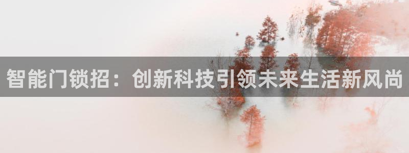 富联娱乐登陆：智能门锁招：创新科技引领未来生活新风尚