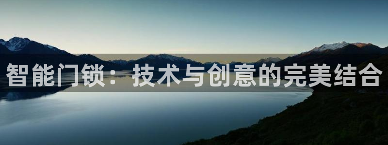 富联娱乐总裁简介图片：智能门锁：技术与创意的完美结合