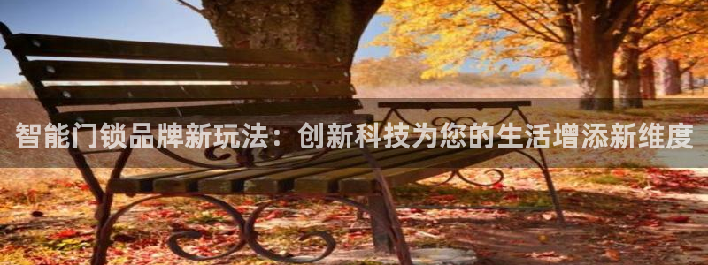 富联娱乐主管去判官333OO：智能门锁品牌新玩法：创新科技为