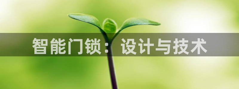 富联娱乐在线注册链接下载：智能门锁：设计与技术