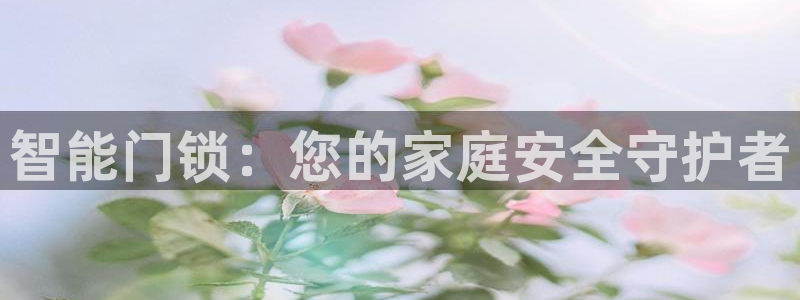 富联娱乐电究7276O：智能门锁：您的家庭安全守护者